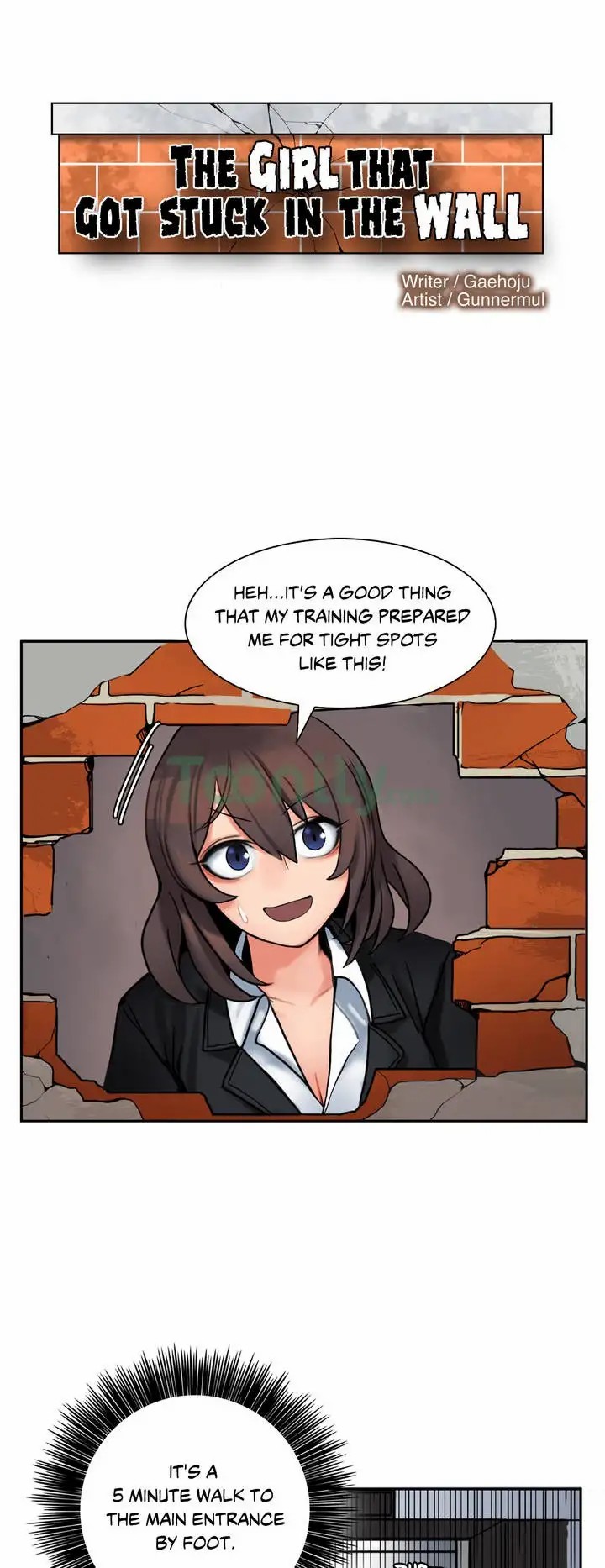 Read manga The Girl That Got Stuck In The Wall - Chapter 1 - HIT6jzEGSnkrZ2Z - ManhwaXXL.com