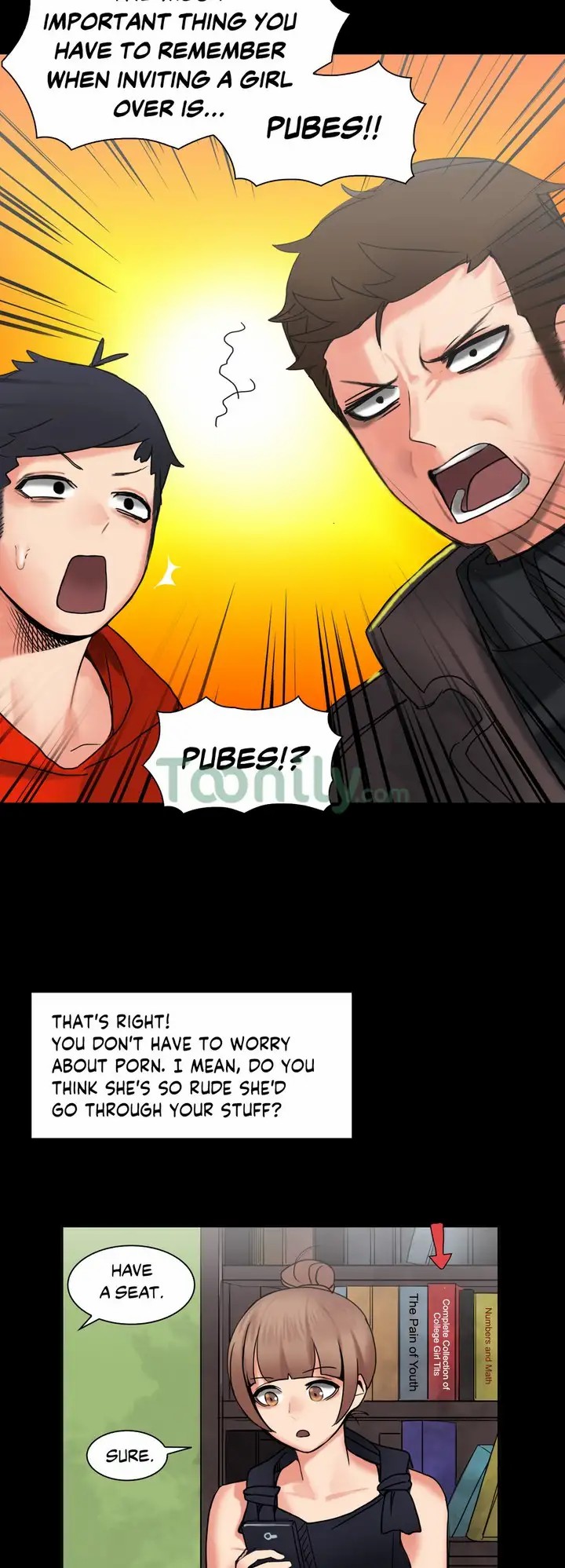 The image puQ1aGlV44VPGQB in the comic The Girl That Got Stuck In The Wall - Chapter 5 - ManhwaXXL.com