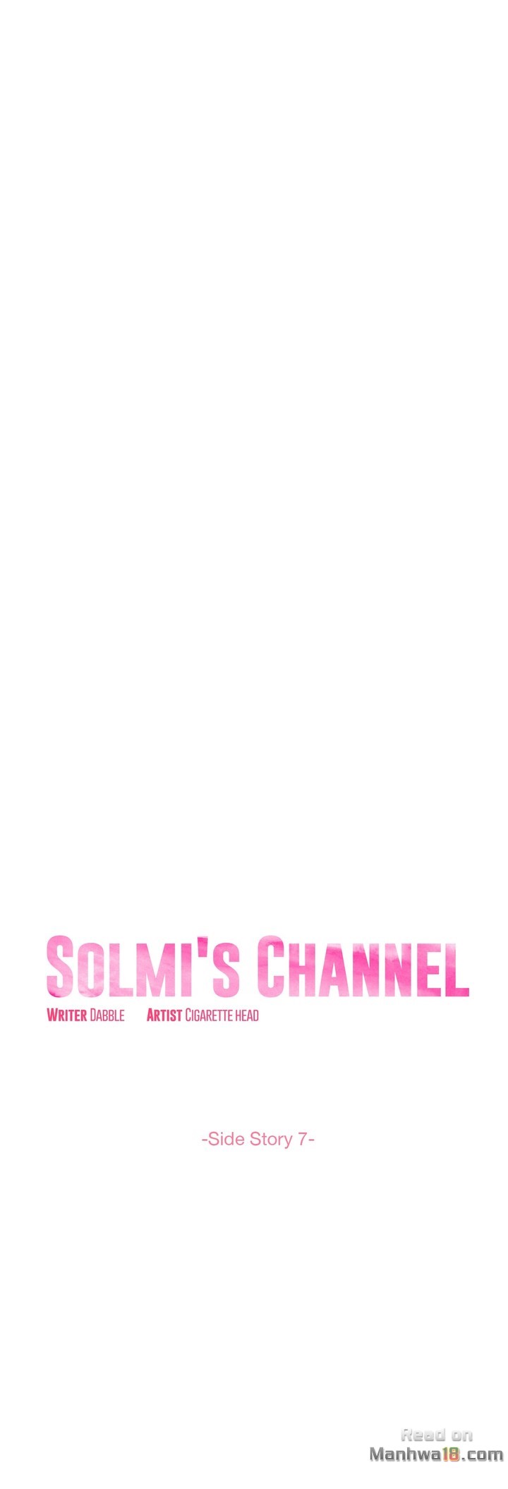 Watch image manhwa Solmi's Channel - Side Story 7 - 5d7XkludqIdAIJT - ManhwaXX.net