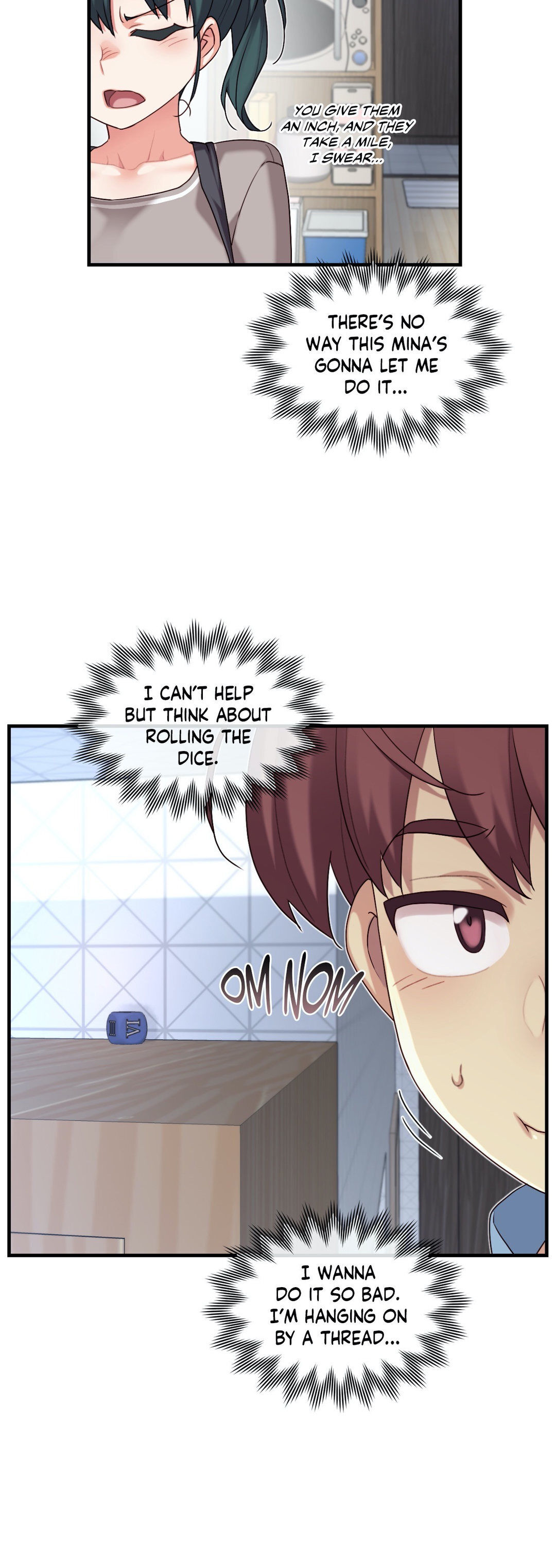 Watch image manhwa The Girlfriend Dice - Chapter 48 Should I Just... - QED4I6f2emnFv3W - ManhwaXX.net