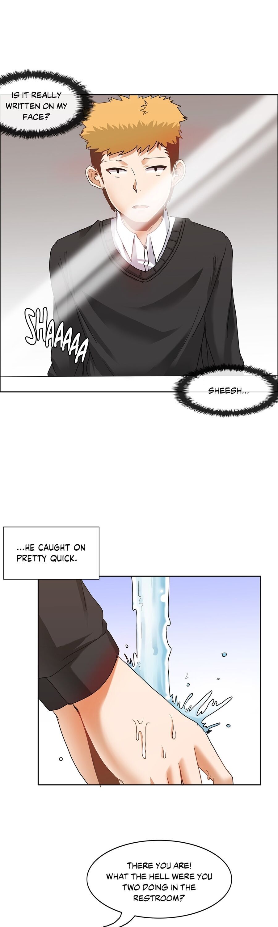 The image ZgvRJHWthtWFqXf in the comic The Girl That Wet The Wall - Chapter 28 - ManhwaXXL.com