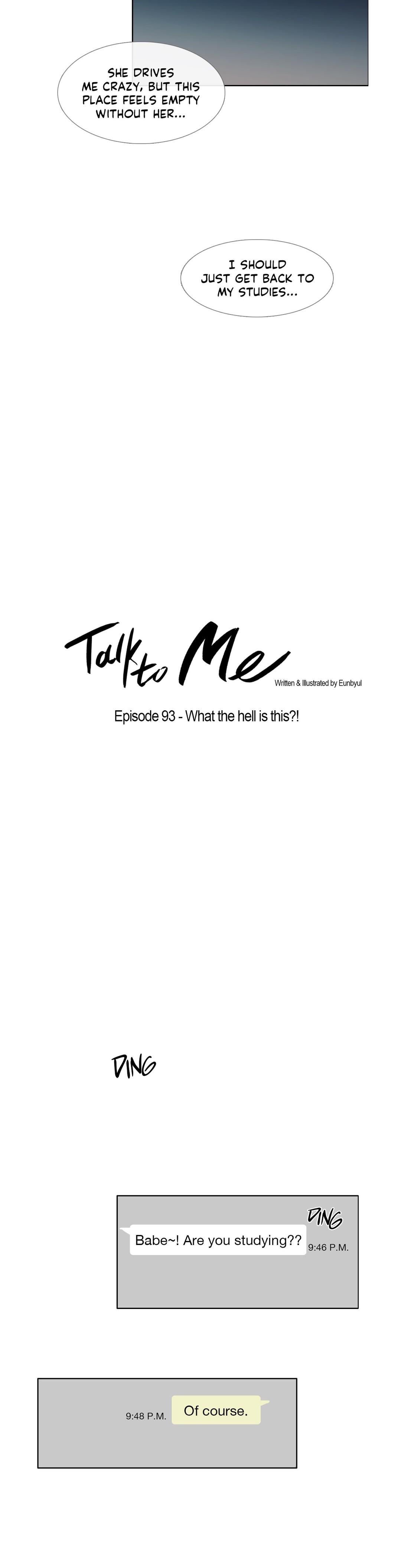 Read manga Talk To Me - Chapter 93 - cSwabbh717FokmF - ManhwaXXL.com