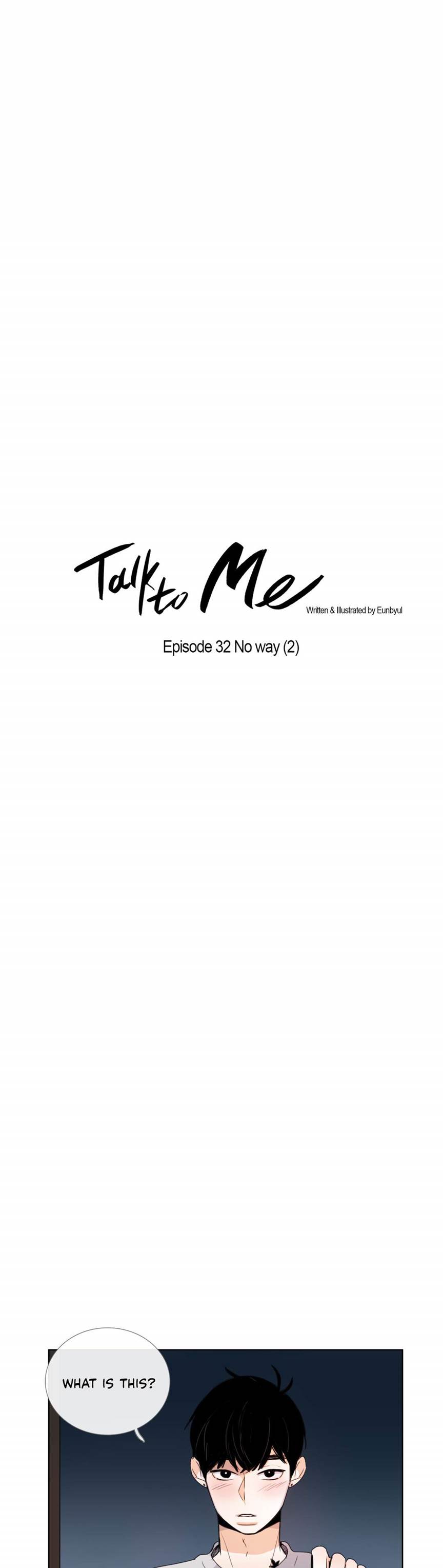 The image fEm5WNme5mYItSB in the comic Talk To Me - Chapter 32 - ManhwaXXL.com